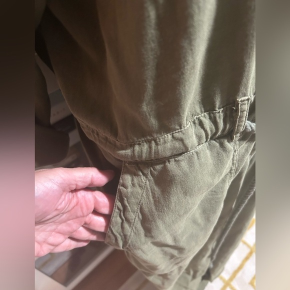 Free People Green Utility Jumpsuit with Relaxed Fit - Picture 5 of 6